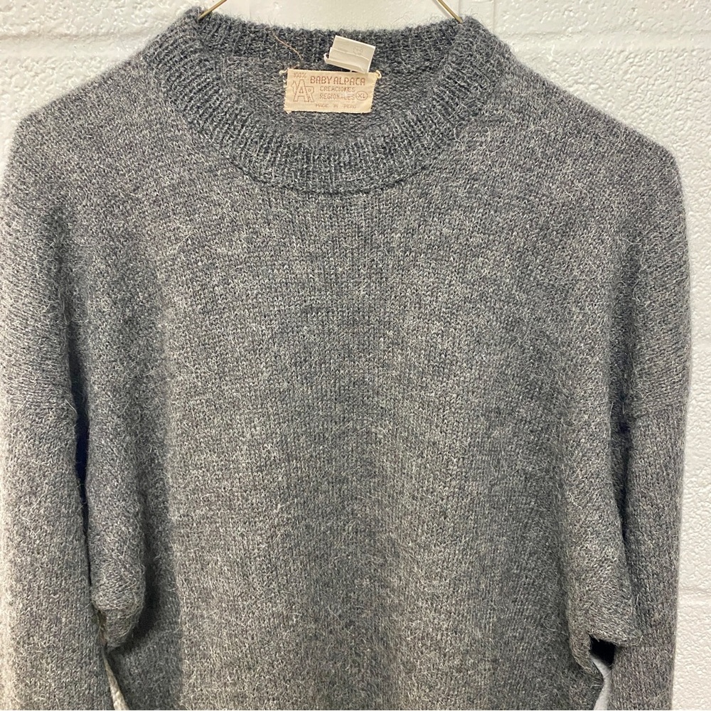 Baby Alpaca Crew Neck sweater XL
